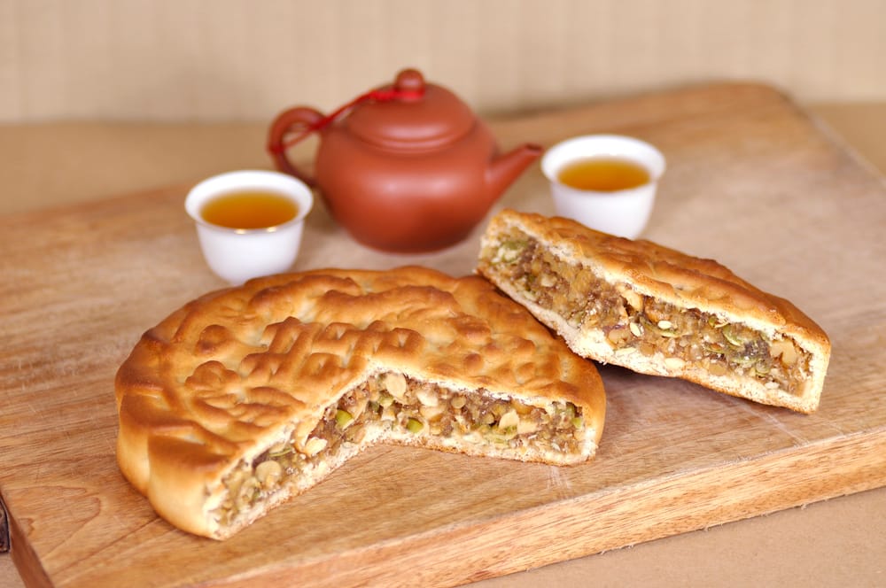 台式伍仁餅-一斤(全素)